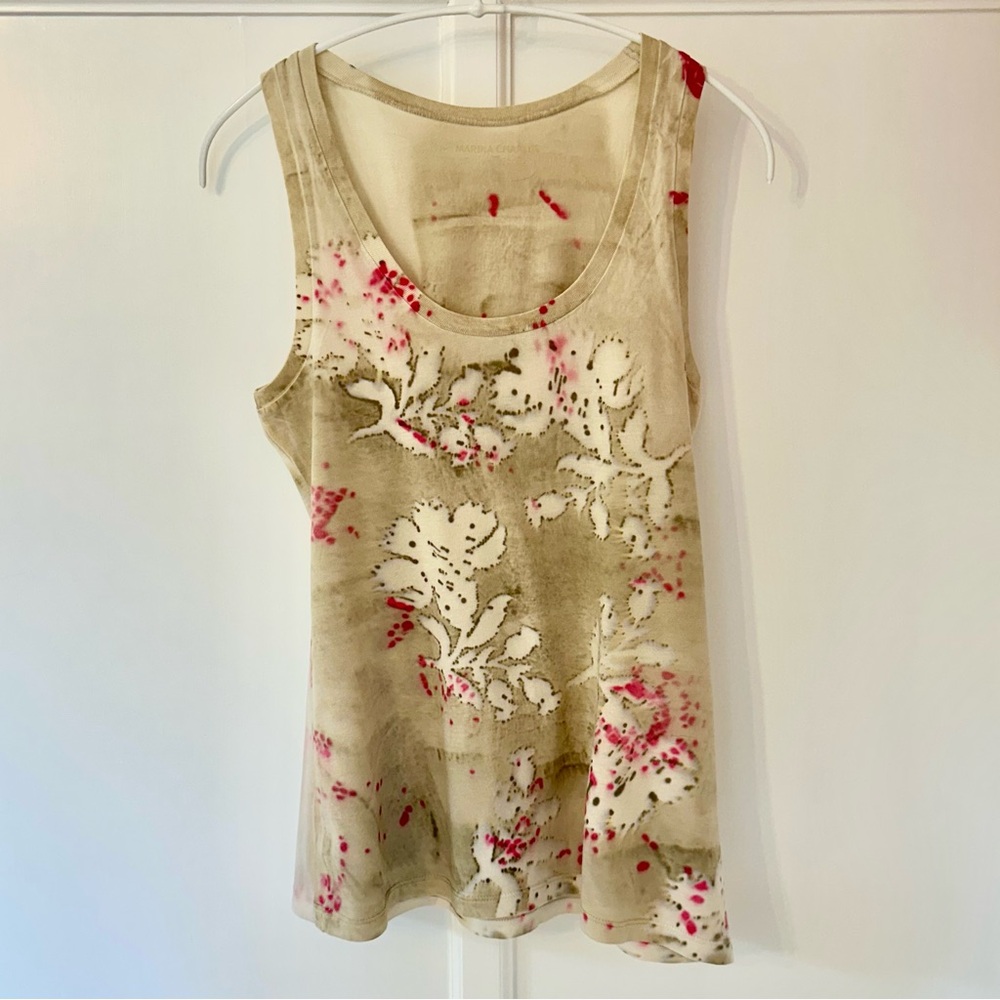 NWOT Marika Charles Hand-dyed Supima Cotton t-shirt Size Medium (1)